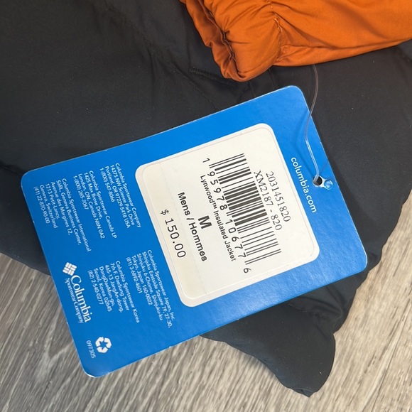 Columbia Jacket | Sz: M | Color: Burnt Orange & Black - Picture 3 of 9